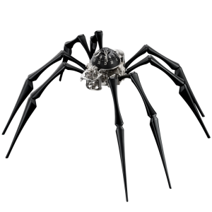 Эксклюзивные настольные часы "Arachnophobia" Black